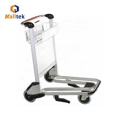 Aluminum Alloy Airport Luggage Trolley For Airport
