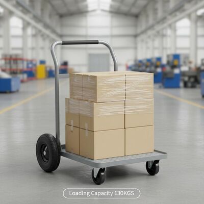 4 Numberofwheels Hand Truck Trolley Loading Capacity 130kgs Smooth Rolling Cart Ideal for Material Handling in Factories