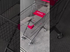 New Style Shopping Trolley European Style Tungsten Alloy Coated